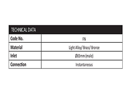 diffuser nozzle spec