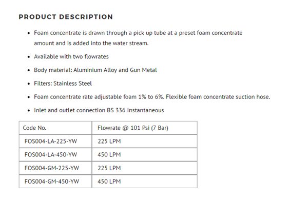 fi spec