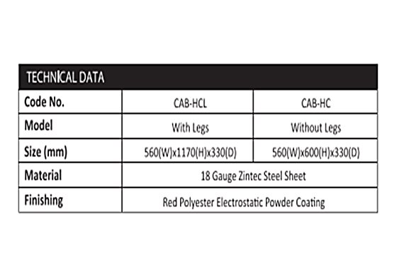 hydrant hose cabinet spec