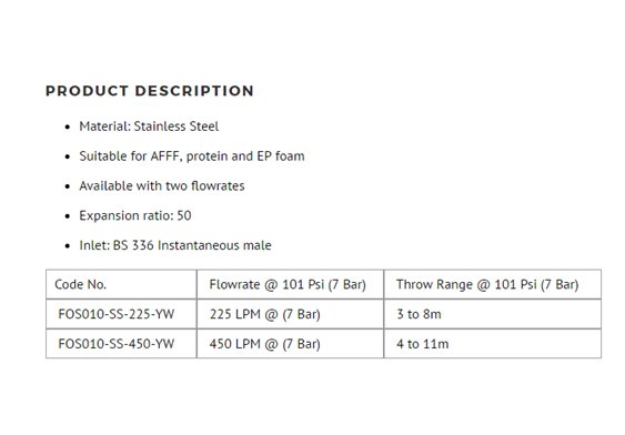 mefb spec