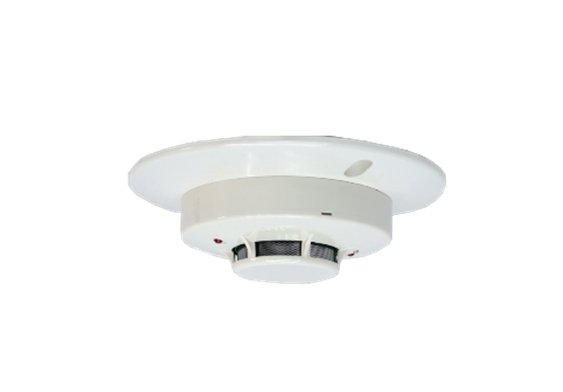 photoelectric smoke detector head