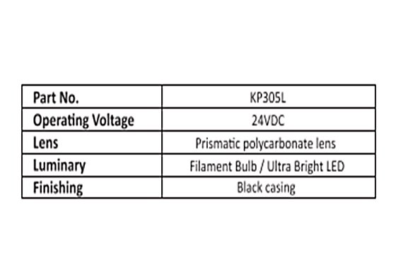 twin flashing light spec