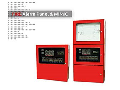 fire alarm panel mimic